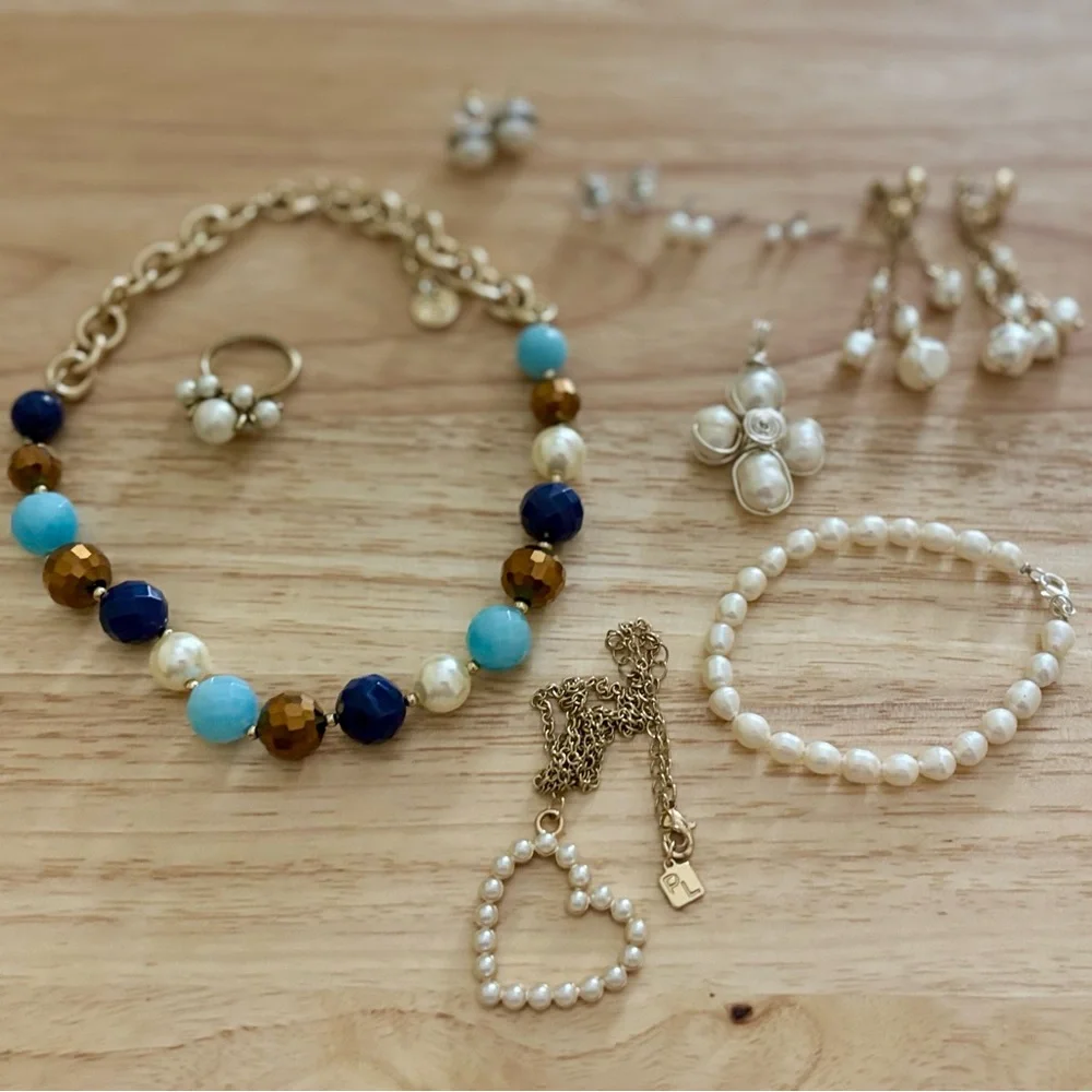 Mixed Vintage Pearl Jewelry Bundle / Grab Bag - Picture 2 of 10